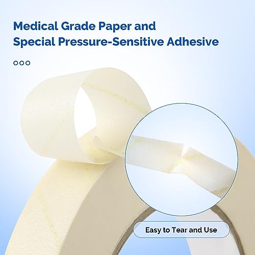 JMU Autoclave Tape 1 Roll, 3/4\'\' x 60 Yards, Sterilization Indicates Tape for Steam Sterilization - Thumbnail 3