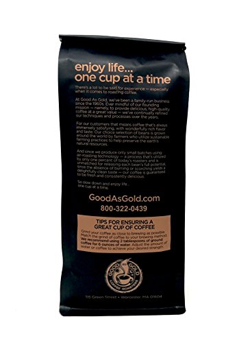 Tanzania Peaberry Coffee - Good As Gold Coffee Roasters - 12Oz Whole Bean #TOP3