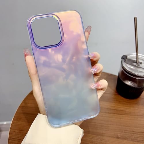 Coque iPhone 14 Pro aquarelle rigide anti rayure pour téléphone portable