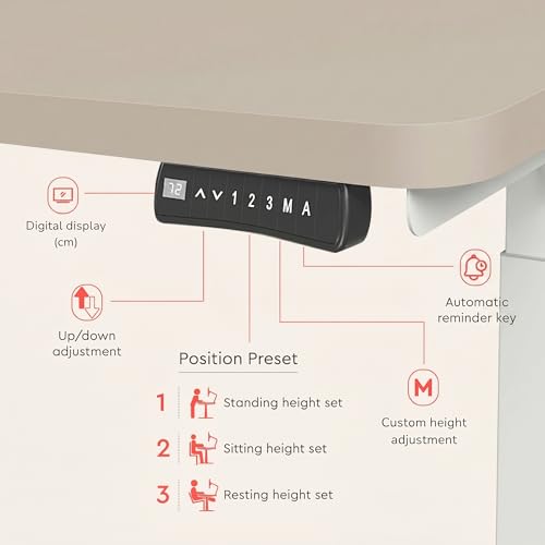 Image of Interio by Godrej Stance Dual Motor Height Adjustable Work Desk