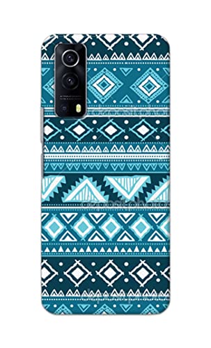 Image of PRINTFIDAA Coloured Tribal Pattern Hard Back Cover for Vivo Y53S / IQOO Z3 Back Cover -(P6) KAT1008