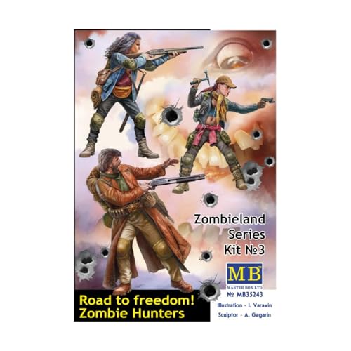 Masterbox 1:35 - Zombieland, Kit No. 3. Zombie Hunters