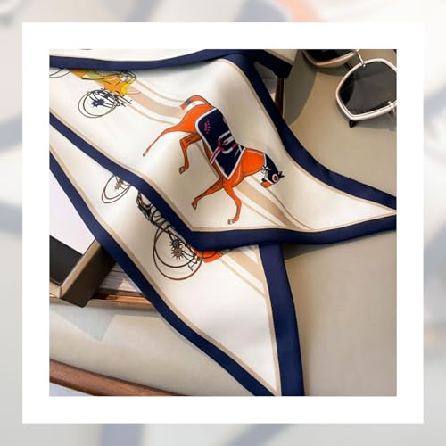 Head Scarf Hair Neck Scarves For Women Girl Purse Bag Scarfs For Handbags Satin Headscarf Fashion Silk Headbands4