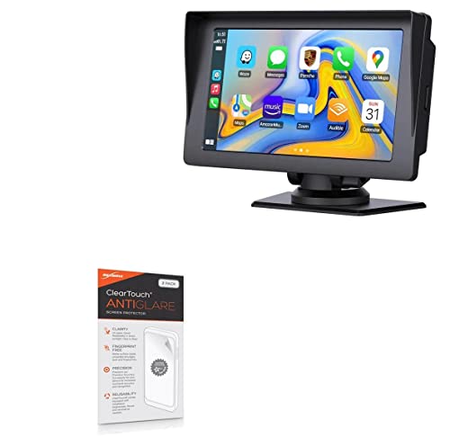 BoxWave Screen Protector Compatible with CamPark RC04 - ClearTouch Anti-Glare (2-Pack), Anti-Fingerprint Matte Film Skin