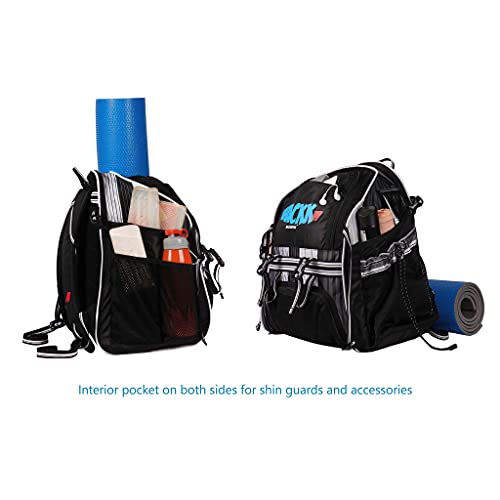 Image of WHACKK Champion Soccer |Football Kitbag Bags|Basketball Volleyball Throwball Equipment Backpack |Football & Helmet Pocket |Exercise Mat Holder|Gym |Access Pockets|Sports Men Boys Bag