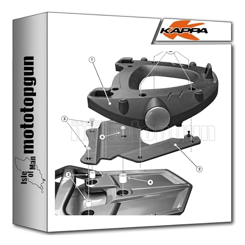 Support Monokey Kappa K228 pour Yamaha FJR 1300 de 2006 à 2012 Mototopgun