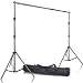 Produktbild Fotostudio Ständer Set, 2.6M x 3M/8.5ft x 10ft Hintergrundsystem Aluminium Fotoständer Photography Background Stand Backdrop Stativ mit Tragetasche für Muslins,Stoff,Papier,Canvas