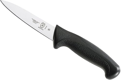 Miniatura 2 de Mercer Culinary - Millennia - M22004 - Cuchillo de pelar, con mango negro, 4 pulgadas