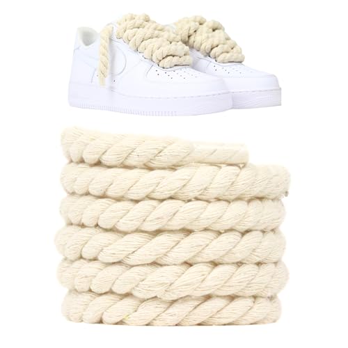 Slaace Chunky Laces 10mm - Rope Laces Air Force 1, Breite Schnürsenkel,...