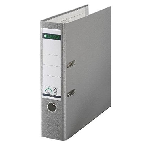 Preisvergleich Produktbild LEITZ 180 Grad Ordner, DIN A4, 80 mm, grau 4002432359547