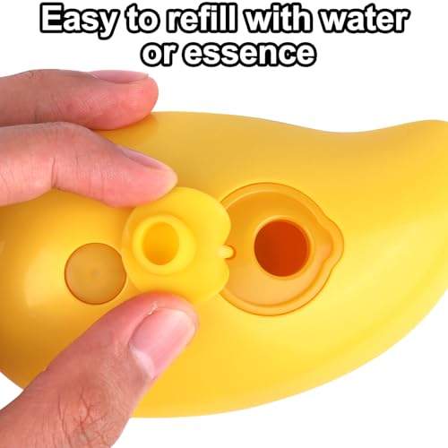 Juome Cat Steam Brush, 3 In1 Steamy Cat/Dog Brush for Shedding, Cat Steamer Brush for Massage, Multifunctional Cat Grooming Brush, Pet Hair Removal Tool Comb for Cats and Dogs (Yellow) - Thumbnail 6