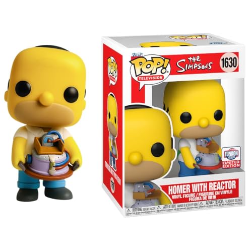 Funko Pop Figurine TV Simpsons Homer with Reactor Limited Edition Exclusivo