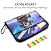 ALAZA Dachshund Space Galaxy Dog Expandable Filing Folder Storage Organiser Box Files, 13 Pockets Zip Filing Folders for Home or Office Documents