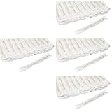 neoLab 2-1019 Wattestäbchen steril, Holzstiel 150 x 2,2 mm, Kopf 4-5,5 mm (100-er Packung), 4er Packung
