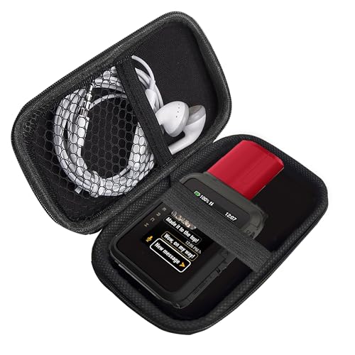 Blueshaweu Étui GPS compatible avec Garmin inReach Mini 3 Plus - Étui de protection avec espace pour écouteurs, câble USB et carte mémoire - Compatible...