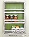 Mansfield Cabinet No. 102 - Solid Wood Spice Rack Cabinet White Wash/Navy Blue