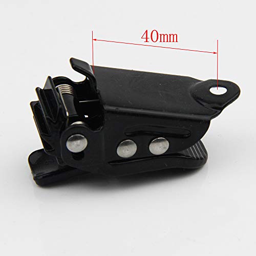 UP 100 Snowboard 2 Buckles Base Width 23.5mm for Snowboard Strap-in System Toe Tongue Ladder Straps