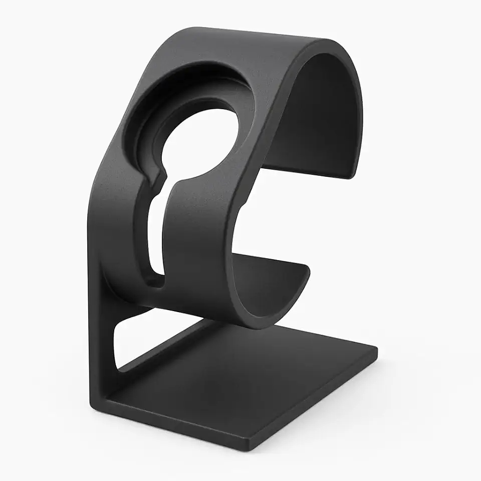 Suporte para Relógio Inteligente de Mesa, Porta Relógio, Expositor para Carregamento, Organizador de Pulseira, Compatível com Smathwatch e similares TimeClick (Preto)