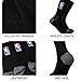 Ultra Game NBA Official Youth Athletic Cushioned Secure Fit Crew Socks - 6 Pack, NBA, Black, Y9-11