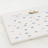 sendmoments Leinwand Fingerabdruck, Fischerboot Kommunion, Querformat 40x30 cm, personalisiert mit Text, kreative Verewigung der Gäste, originelles Gästebuch zur Kommunion, optional mit Stempelkissen