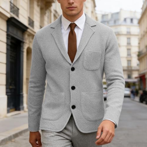 Sueter tipo cardigan para otono e invierno ideal en oficina y paseos 3