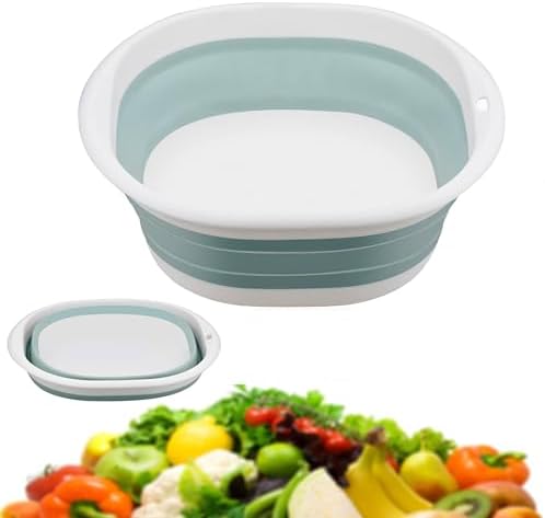 Plastc Round Washng Up Bowl 36cm Crcular Large Basn Ktchen Snk