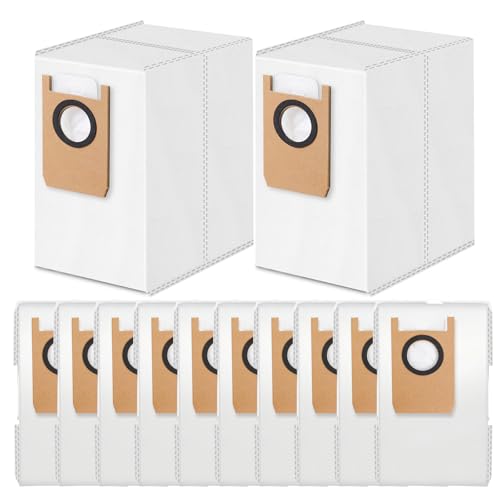 Image of 12 Pack Dust Bags Compatible with Eufy Omni S1 Pro, Omni S1, Omni S2 Robot Vacuum, 4-Layer Replacement Disposable Bags
