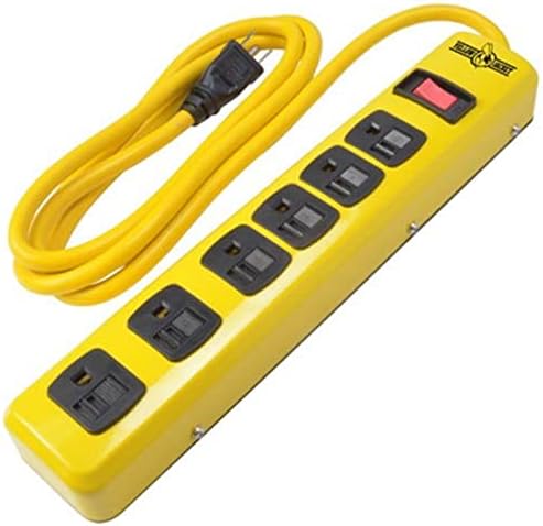 Yellow Jacket 5139N 14/3 6-Outlet Heavy 