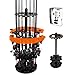KastKing V16 Fishing Rod Rack With Rotating Base- Fishing Pole Rack Holds Up to 16 Fishing Rods or Combos, Lightweight and Durable ABS Construction, Space-Saving Fishing Rod Holders for Garage