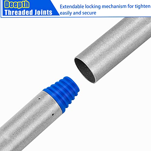 Grout Cleaner For Tile Floors, Lalafancy Tile Grout Brush With Long Handle V Shape Stiff Bristles 51'' Tile Grout Cleaner 160° Rotatable For Kitchen Shower Tub Floor Tiles Baseboards Corner Space #TOP5