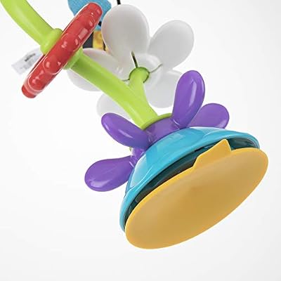 Nuby Buzzy Blossoms with Suction Base High Chair Interactive Toy for Early Development