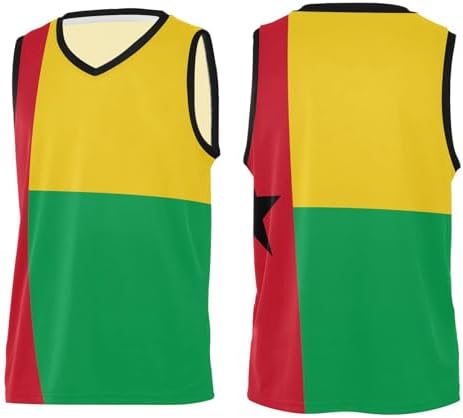 Basketball Practice Jersey Premium Football Practice Jersey for Men Women Youth Team Scrimmage Black National Flag of image 5