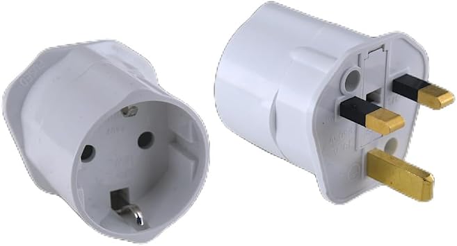 Tek-iş 529630 İngiliz Erkek Fişli Seyahat Adaptörü Ingiltere Arabistan Umre Hac Fişi Çevirici Priz Dönüştürücü