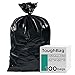 65 Gallon Trash Bags for Toter (Black, 100 Garbage Bags Per Case)