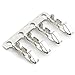 CRJ Female 4-Pin (3+1) PWM PC Fan 2.54mm Housing and Crimp Connector Set (5-Pack)