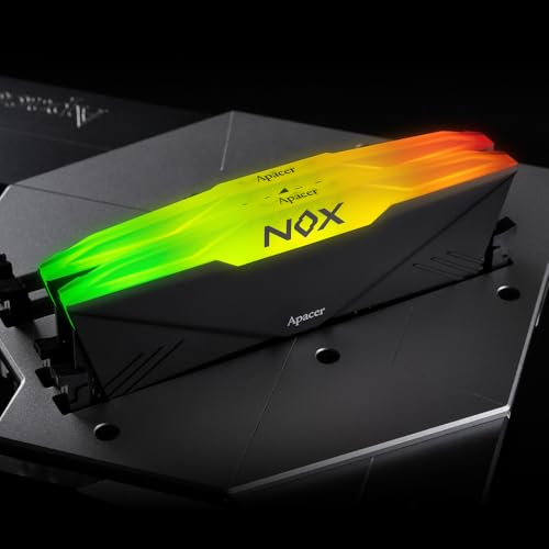 Image of Apacer NOX Extreme Gaming RAM 16GB DDR4 3200MHz RGB | PC4-25600 UDIMM Desktop Memory
