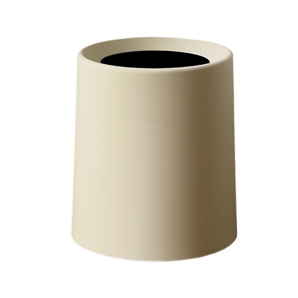 ZYYANSHOP Trash Cans Living Room Trash Can Large Capacity Household Wastebasket Garbage Storage Bin Waste Container Wastebasket Garbage(Small)
