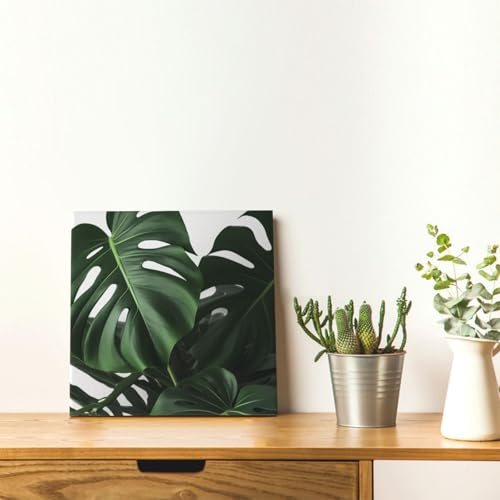 Impression Monstera de qualité : toile botanique moderne chic