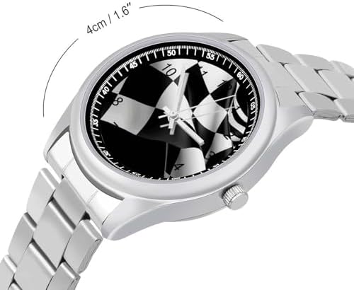 Minimalist Stainless Steel Band Watch for Man, Business Wristwatch