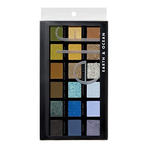 E.l.f. Earth & Ocean Eyeshadow Palette | 18 Matte & Shimmer Shades | Ultra-Pigmented, Luxe Formula | 0.6 Oz (17G) #TOP2
