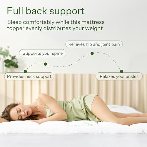 Niagara Sleep Solution Ultra Soft & Cooling Mattress Topper - Queen Size - 3