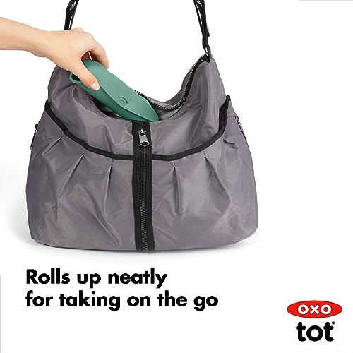 OXO Roll-Up Bib (2 Pack) Limited Edition Sage/Gray - Thumbnail 4