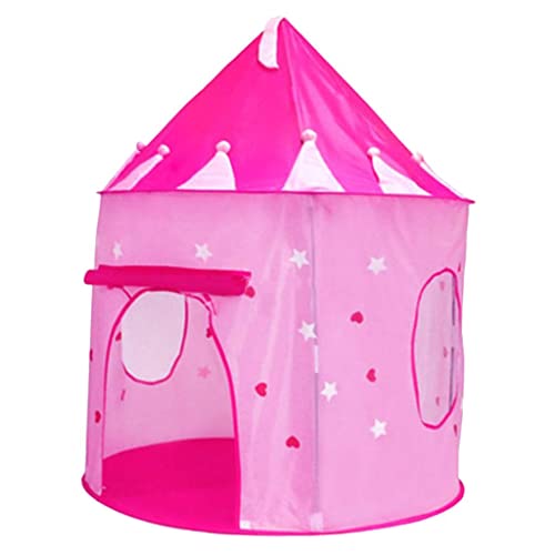 Pistro Play Tent Teepee Kids Playhouse Sleeping Dome - Pink, 100X135Mm #TOP2