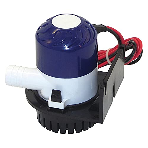 Shoreline Marine Fully Submersible Bilge Pump, 800GPH with ¾’ Outlet Hose Barb by Shoreline Marine - Used condition - US$17.99