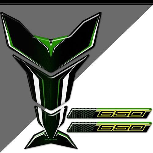 Protector TankPad Motocicleta Acabado Premium Kawasaki Ninja Z650 VERSYS Rodillera Kit