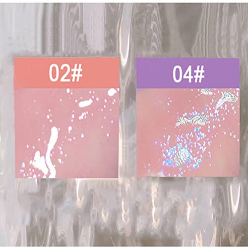 2Pack Milk Jar Lip Gloss Moisturizing Lip Oil Gloss Transparent Plumping Lip Gloss For Dry Lip's Moisturizing Hydrating And Nourishing Mirror Water Light With Fine Flash Long Lasting Crystal Clear(Pink,Purple) #TOP6