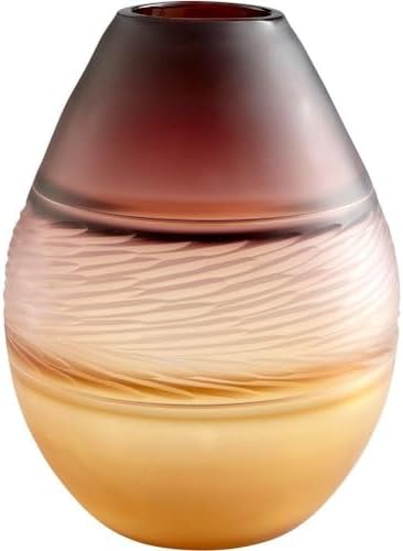 Cyan Design 10483 Vases & Planters, Gold-Amber
