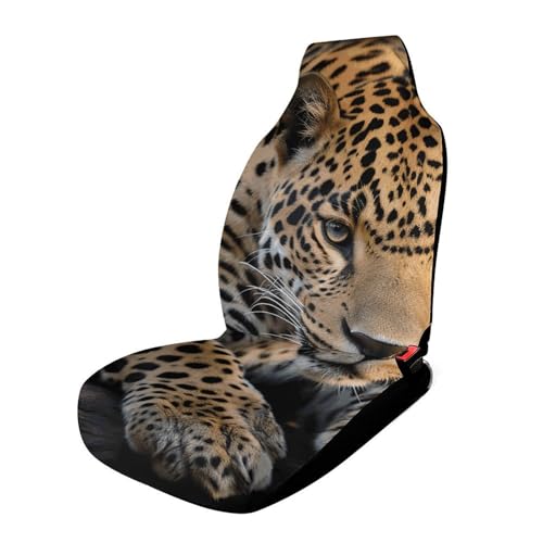Protecteurs de siège de voiture motif léopard anti tache pour bébé