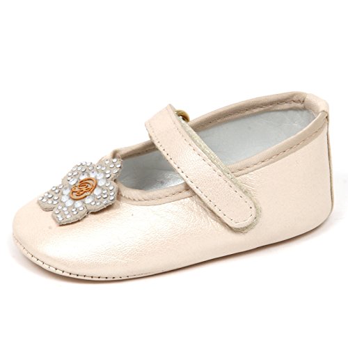 Ballerines Blumarine E1798 culla pour bébé fille coloris panna
