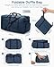 100L Travel Duffle Bag for Men, Urtala 32” Large Duffle Bag for Traveling with Shoe Compartment, Foldable Travel Duffel Bag for Men Women Waterproof & Tear Resistant (Dark Blue, EXTRA LARGE, 100L)